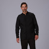 Jaleca de Homem Arcas em Sarja de Poliéster-Preto - 001-XS-RAG-Tailors-Fardas-e-Uniformes-Vestuario-Pro