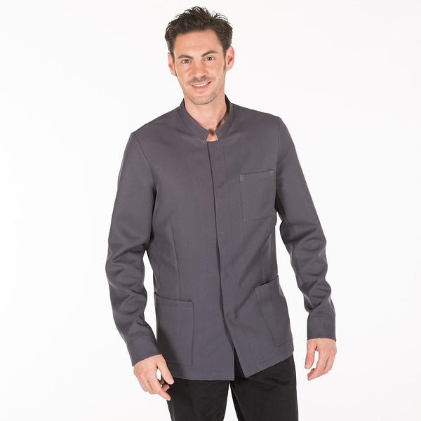 Jaleca de Homem Arcas em Sarja de Poliéster-Sarja Poliéster Cinzento Marengo - 608-XS-RAG-Tailors-Fardas-e-Uniformes-Vestuario-Pro