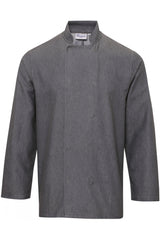 Jaleca de chef de cozinha Denim