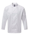 Jaleca de chef de cozinha manga comprida Coolchecker®-White-XS-RAG-Tailors-Fardas-e-Uniformes-Vestuario-Pro