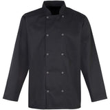 Veste de chef à manches longues
