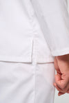 Jaleca de chef eco-responsável e respirável de manga comprida unissexo-RAG-Tailors-Fardas-e-Uniformes-Vestuario-Pro