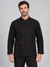 Jaleca de cozinha com abotoadura dupla-Preto-48-RAG-Tailors-Fardas-e-Uniformes-Vestuario-Pro