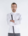 Jaleca para homem Elegant-Branco-S-RAG-Tailors-Fardas-e-Uniformes-Vestuario-Pro