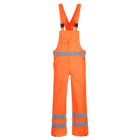 Jardineira Alta Visibilidade - Sem Forro-Laranja-S-RAG-Tailors-Fardas-e-Uniformes-Vestuario-Pro