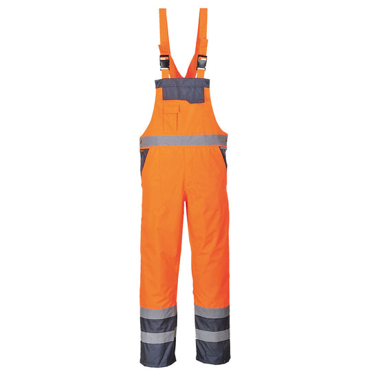 Jardineira Contrast - Sem Forro-Laranja/Marinho-S-RAG-Tailors-Fardas-e-Uniformes-Vestuario-Pro