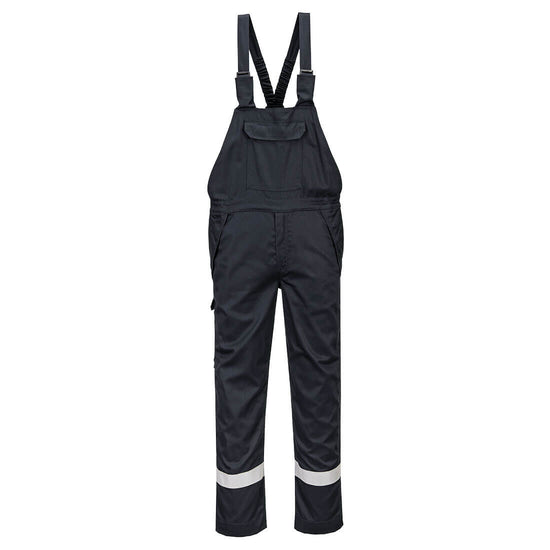 Jardineira FR Resistente a Produtos Químicos-Preto-XS-RAG-Tailors-Fardas-e-Uniformes-Vestuario-Pro
