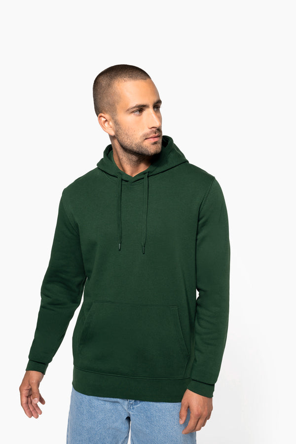 Felpa con cappuccio da uomo eco-responsabile