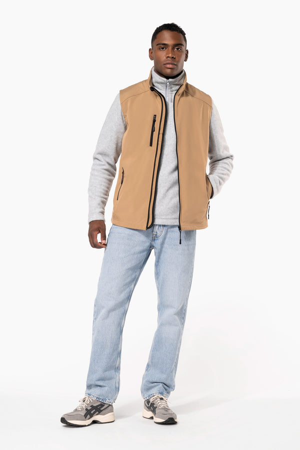 Colete softshell de homem