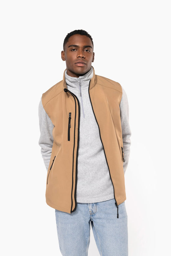 Colete softshell de homem