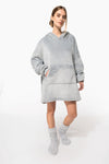 Poncho Polar Unissexo com Capuz