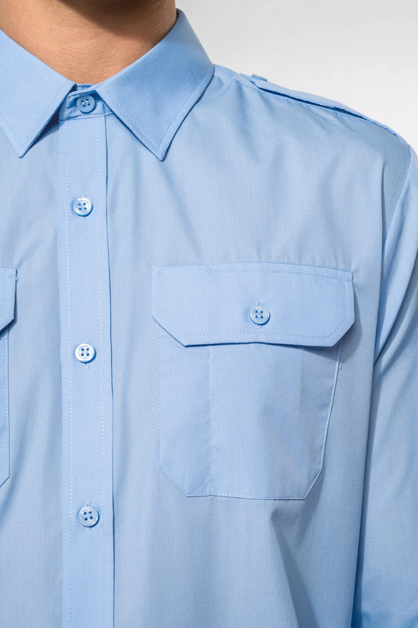 Camisa piloto de homem de manga comprida-RAG-Tailors-Fardas-e-Uniformes-Vestuario-Pro