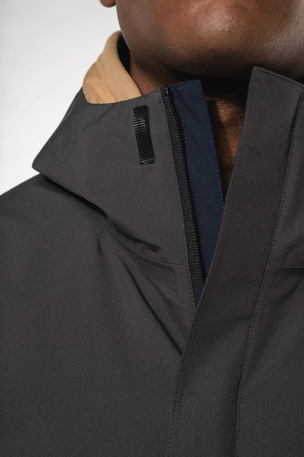 Parka 3 em 1 Impermeável com Capuz Bicolor Unissexo-RAG-Tailors-Fardas-e-Uniformes-Vestuario-Pro