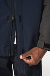 Parka 3 em 1 Impermeável com Capuz Bicolor Unissexo-RAG-Tailors-Fardas-e-Uniformes-Vestuario-Pro