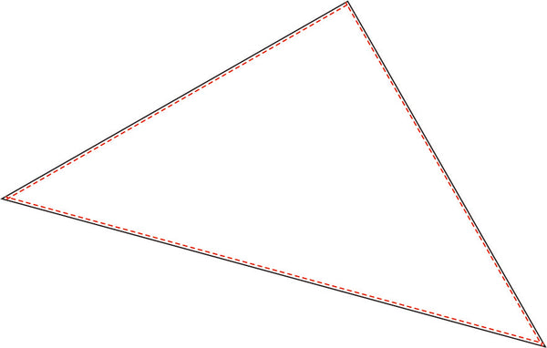 Lenço de Pescoço Triangular Branco (Pacote de 6 Unidades)-RAG-Tailors-Fardas-e-Uniformes-Vestuario-Pro
