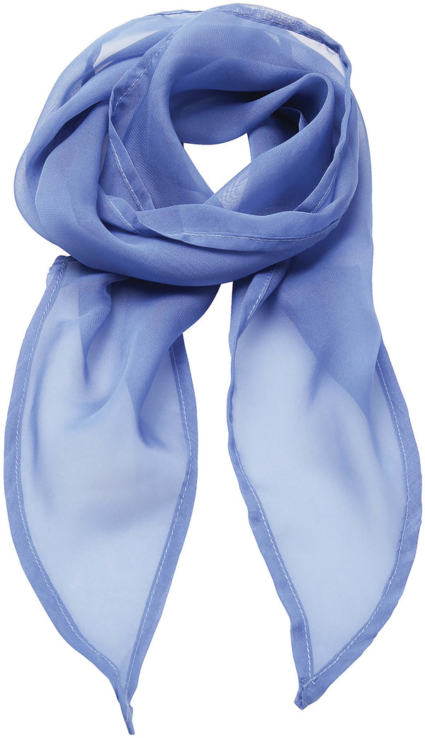 Lenço de senhora Chiffon-Mid Azul-One Size-RAG-Tailors-Fardas-e-Uniformes-Vestuario-Pro