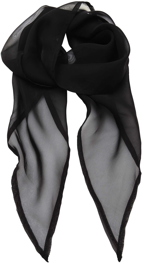 Lenço de senhora Chiffon-Preto-Único-RAG-Tailors-Fardas-e-Uniformes-Vestuario-Pro