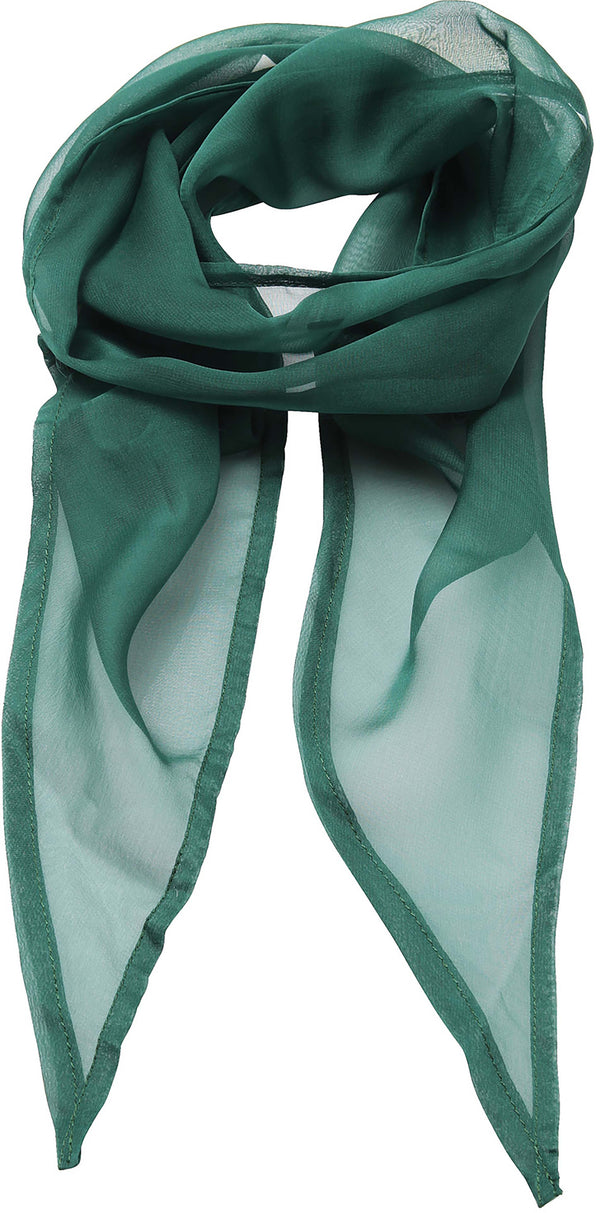 Lenço de senhora Chiffon-Verde Profundo-Único-RAG-Tailors-Fardas-e-Uniformes-Vestuario-Pro