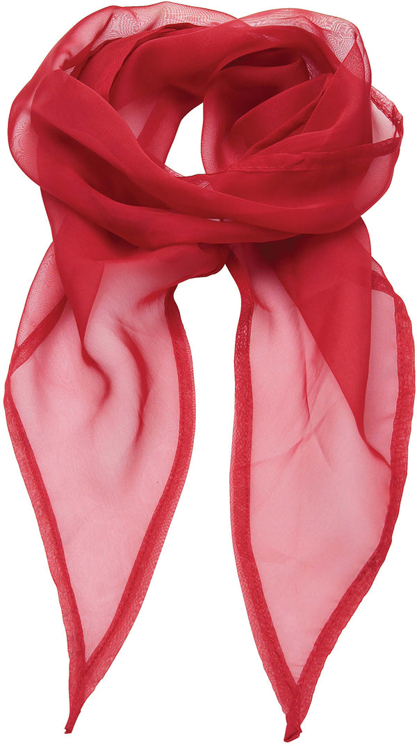 Lenço de senhora Chiffon-Vermelho-One Size-RAG-Tailors-Fardas-e-Uniformes-Vestuario-Pro