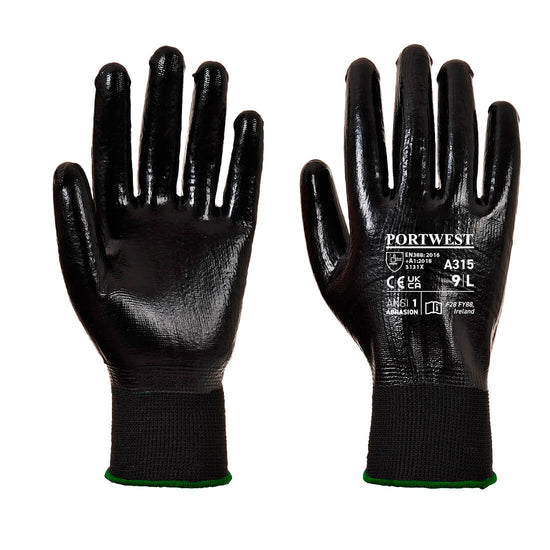 Luva All-Flex Grip-Preto-S-RAG-Tailors-Fardas-e-Uniformes-Vestuario-Pro