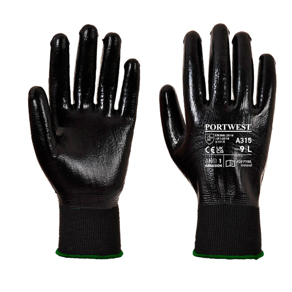 Luva All-Flex Grip-Preto-S-RAG-Tailors-Fardas-e-Uniformes-Vestuario-Pro