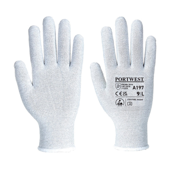 Luva Antistatic Shell-Cinzento-XS-RAG-Tailors-Fardas-e-Uniformes-Vestuario-Pro