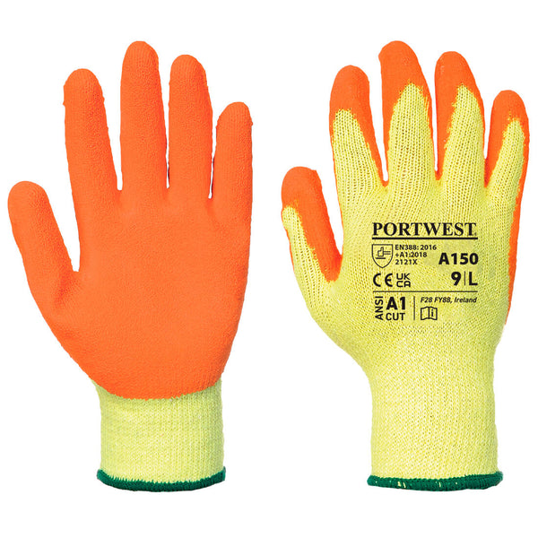 Luva Classic - Látex-Laranja-S-RAG-Tailors-Fardas-e-Uniformes-Vestuario-Pro