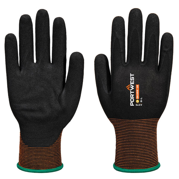 Luva GP Grip 18 de Nitrilo Lisa/Arenosa-Preto-XS-RAG-Tailors-Fardas-e-Uniformes-Vestuario-Pro
