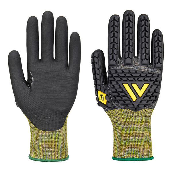 Luva Impact E18 Nitrilo Antiestática ESD-Preto-XS-RAG-Tailors-Fardas-e-Uniformes-Vestuario-Pro