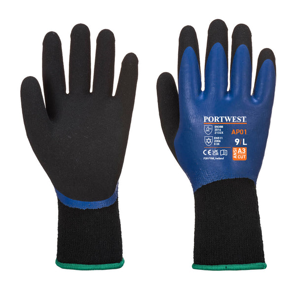 Luva Thermo Pro-Azul/Preto-S-RAG-Tailors-Fardas-e-Uniformes-Vestuario-Pro