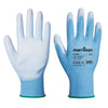 Luva com palma de PU-Azul-XS-RAG-Tailors-Fardas-e-Uniformes-Vestuario-Pro