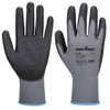Luva com palma de PU-Cinzento/Preto-XS-RAG-Tailors-Fardas-e-Uniformes-Vestuario-Pro