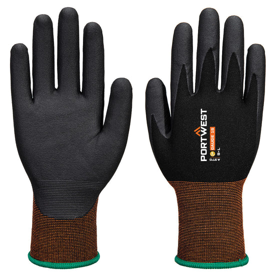 Luva de Microespuma de Nitrilo GP Grip 15-Preto-XXS-RAG-Tailors-Fardas-e-Uniformes-Vestuario-Pro