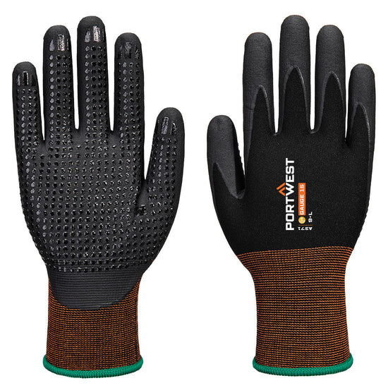 Luva de Microespuma de Nitrilo GP Grip 15-Preto-XXS-RAG-Tailors-Fardas-e-Uniformes-Vestuario-Pro