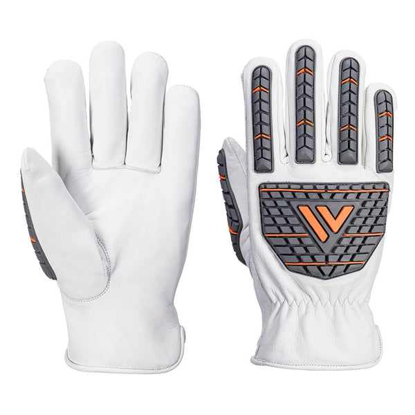 Luva de condutor de impacto (sem forro)-Branco-S-RAG-Tailors-Fardas-e-Uniformes-Vestuario-Pro