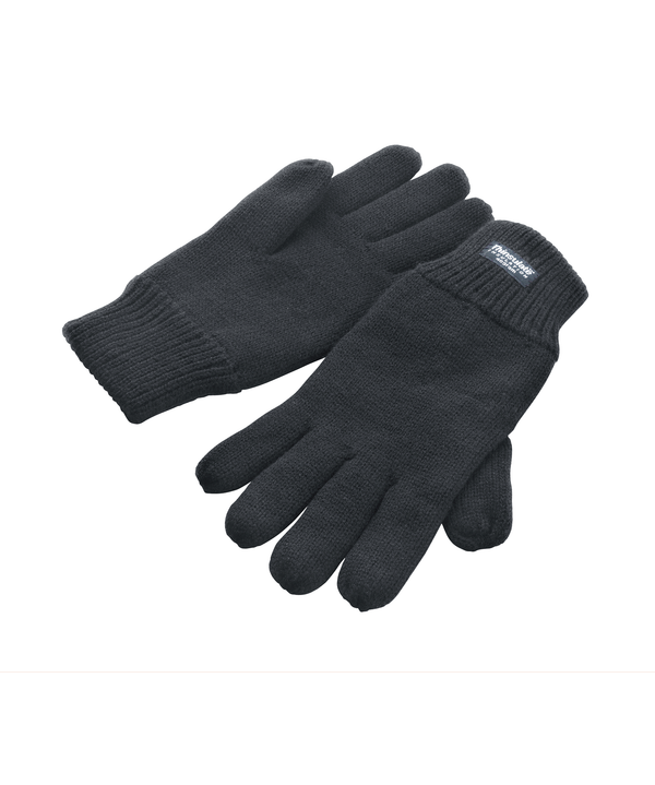 Luvas Clássicas Forradas em Thinsulate™ Unissexo-Carvão-S/M-RAG-Tailors-Fardas-e-Uniformes-Vestuario-Pro