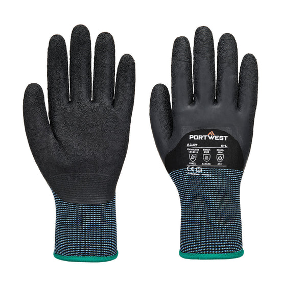 Luvas Cold 13 com Banho 3/4 em Látex Rugoso-Preto-XS-RAG-Tailors-Fardas-e-Uniformes-Vestuario-Pro