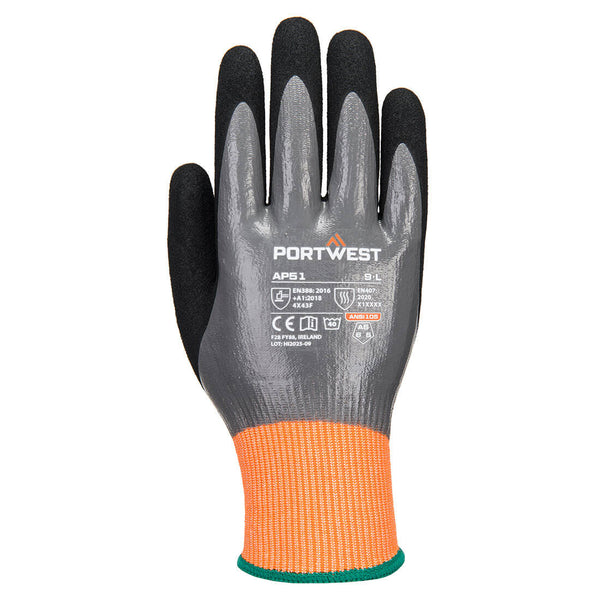 Luvas Cut F15 Nitrile Aqua-RAG-Tailors-Fardas-e-Uniformes-Vestuario-Pro