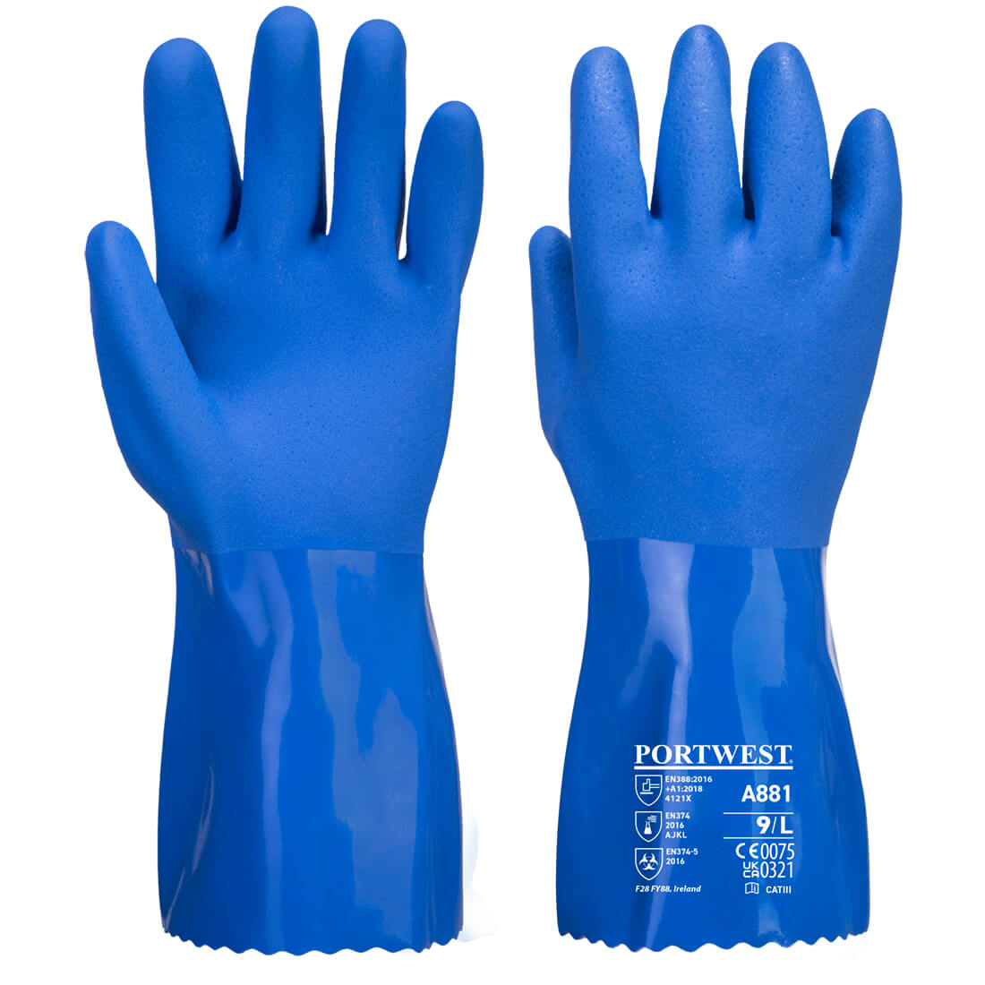 kunststoff handschuhe Marine Ultra PVC Chem Handschuhe • RAG Tailor's
