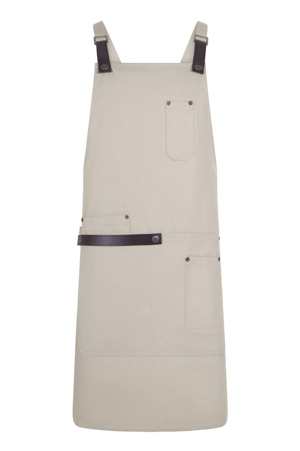 MEZCAL - Avental com peito orgânico urbano-Amendoa - 74-Único-RAG-Tailors-Fardas-e-Uniformes-Vestuario-Pro