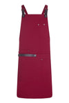 MEZCAL - Avental com peito orgânico urbano-Grená - 18-Único-RAG-Tailors-Fardas-e-Uniformes-Vestuario-Pro