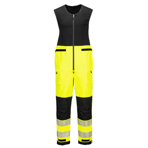 Macacão de Alta Visibilidade para a Chuva PW3 (3L)-Amarelo/preto-S-RAG-Tailors-Fardas-e-Uniformes-Vestuario-Pro