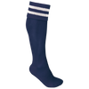 Meias de Desporto às Riscas Unissexo-Azul Marinho Desportivo / Branco-27/30 EU-RAG-Tailors-Fardas-e-Uniformes-Vestuario-Pro