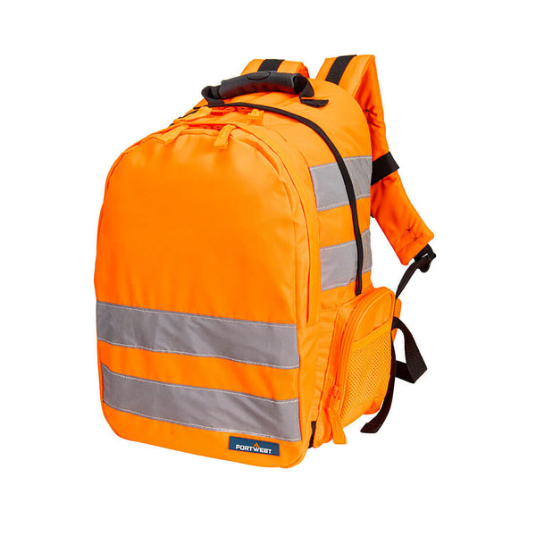 Mochila alta visibilidade-Laranja-Único-RAG-Tailors-Fardas-e-Uniformes-Vestuario-Pro