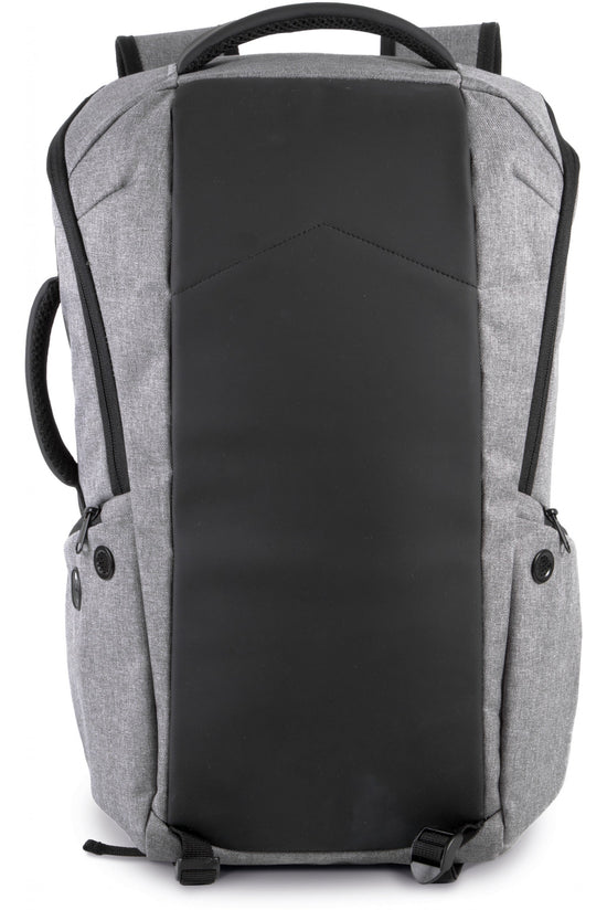 Mochila anti-roubo-Graphite Grey Heather / Preto-Único-RAG-Tailors-Fardas-e-Uniformes-Vestuario-Pro