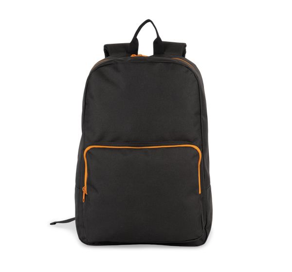 Mochila com Fecho em Contraste-Preto / Laranja-Único-RAG-Tailors-Fardas-e-Uniformes-Vestuario-Pro
