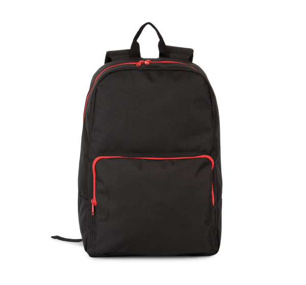 Mochila com Fecho em Contraste-Preto / Vermelho-Único-RAG-Tailors-Fardas-e-Uniformes-Vestuario-Pro