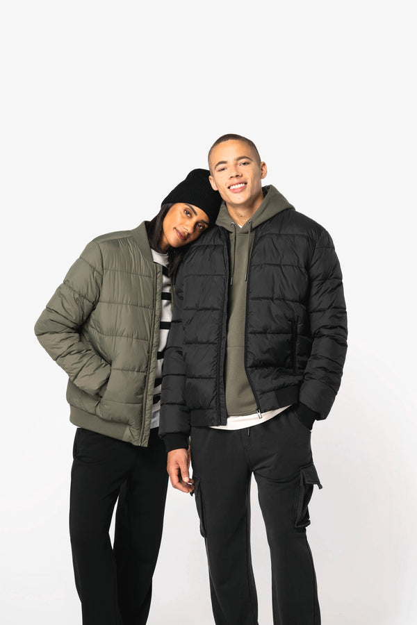 Blusão Acolchoado Eco-Responsável com Gola Teddy Unissexo
