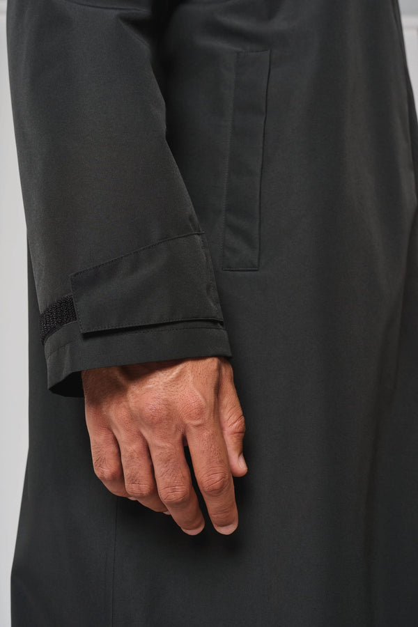 Parka Comprida Forrada em Sherpa Unissexo