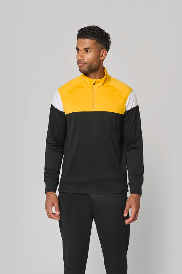 Sweatshirt de Desporto Meio Fecho Unissexo-RAG-Tailors-Fardas-e-Uniformes-Vestuario-Pro